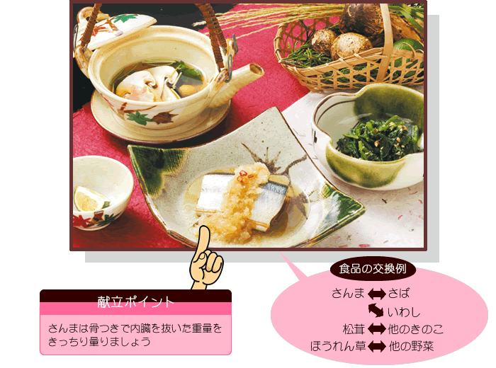 秋メニュー&レシピ